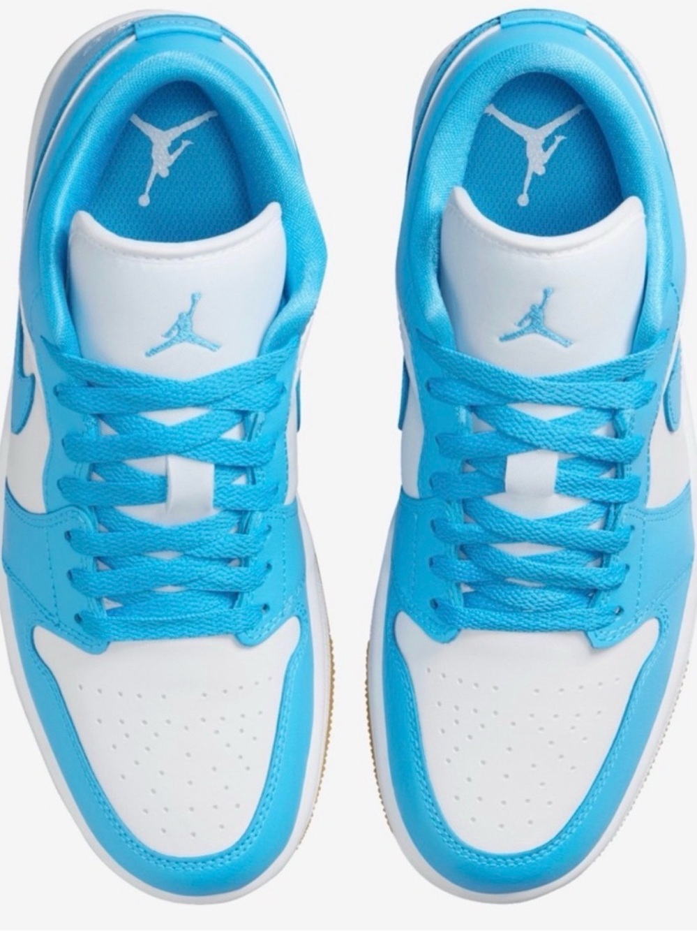 *REASONABLE OFFERS* “AIR JORDAN” Low-Top Sneakers-Blue/White🥰